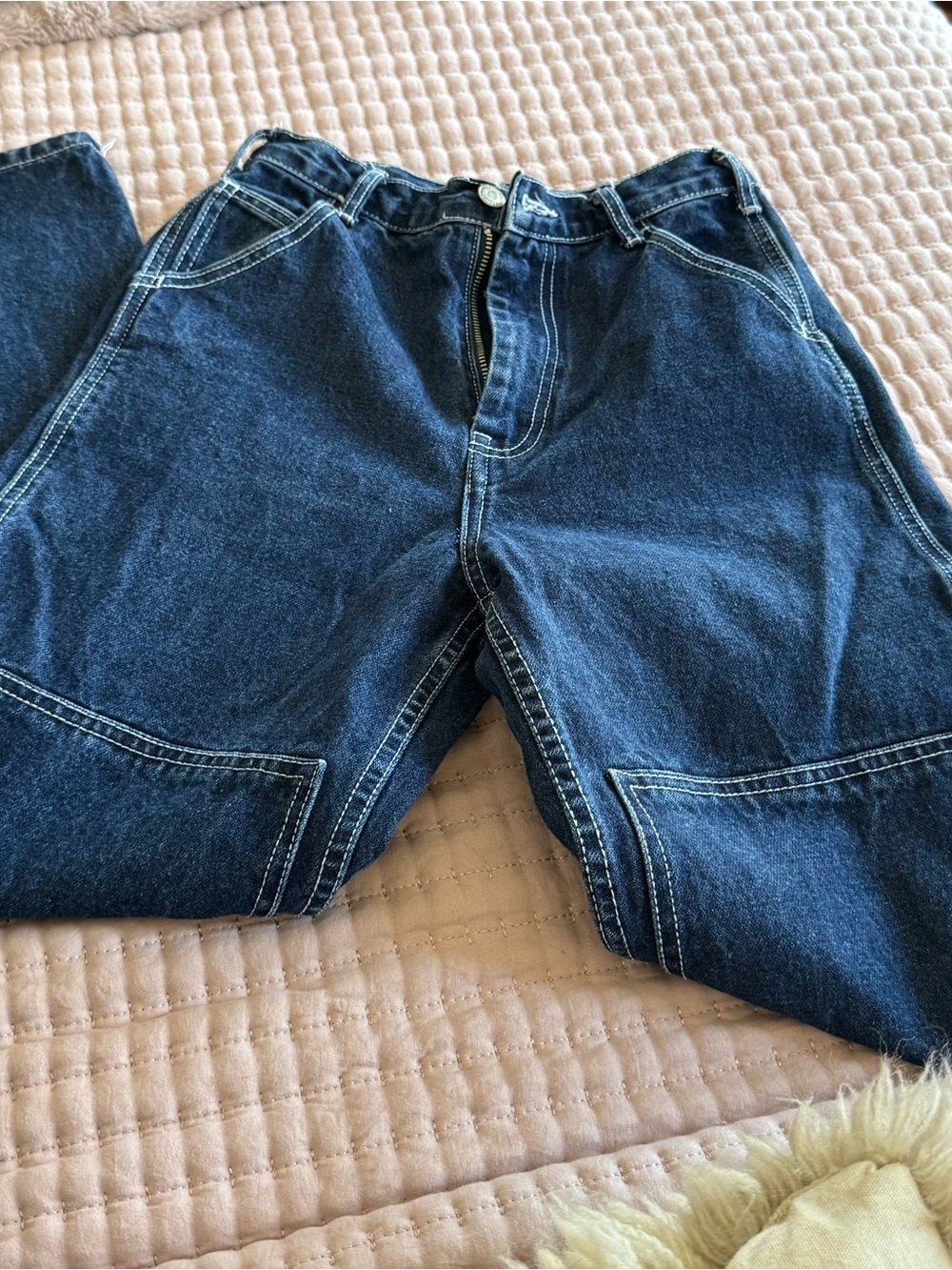 John Galt Shanghai Dark Blue Denim Jeans size S